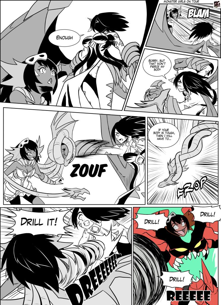 Monster girls on tour - Episode 86, Page 1: Page 086